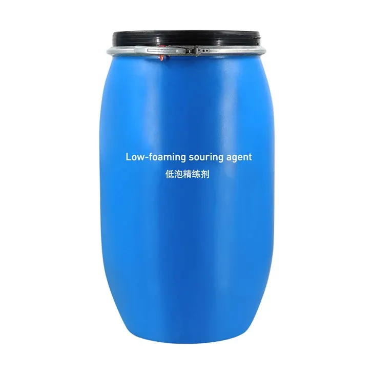 Agente acidificante com baixa formação de espuma